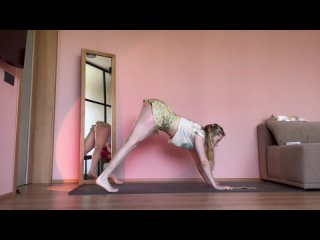 yoga gymnastics — full body strech